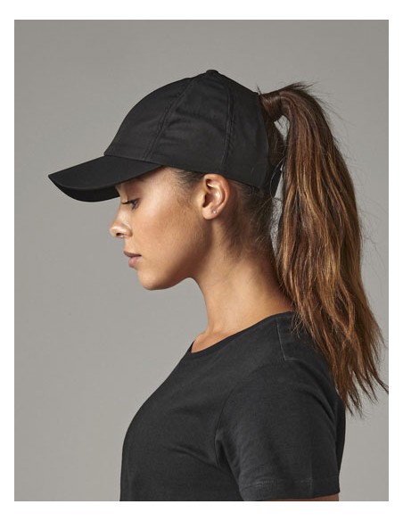 BEE-B173R-Performance Ponytail Cap 2